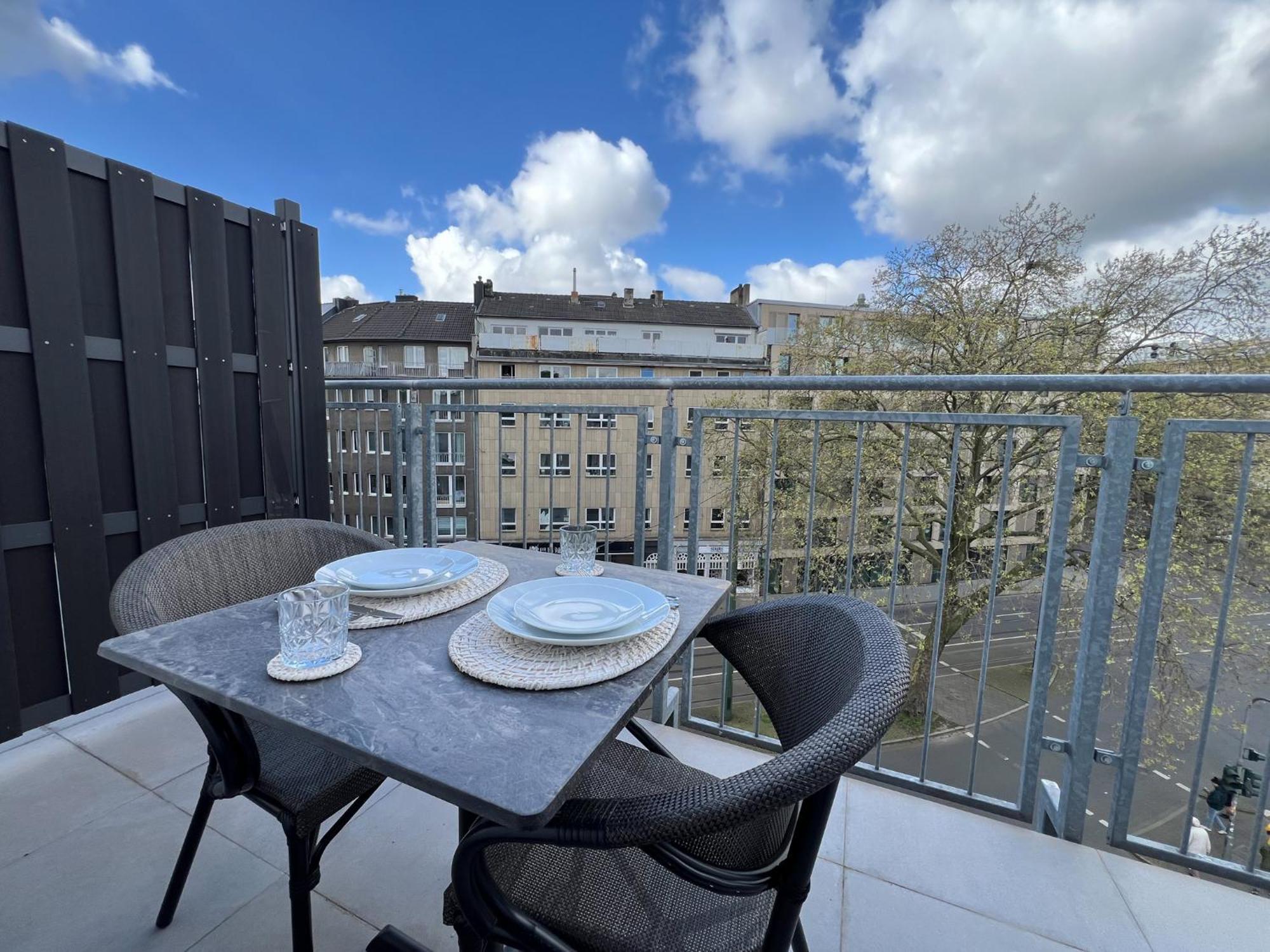 Apartment Duesseldorf City Extérieur photo